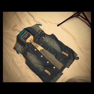 Rockstar jean vest